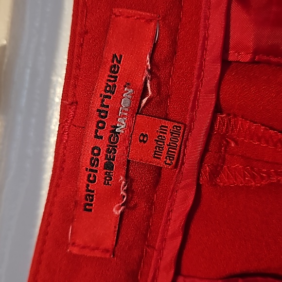 Red Dress Pants - Picture 6 of 7